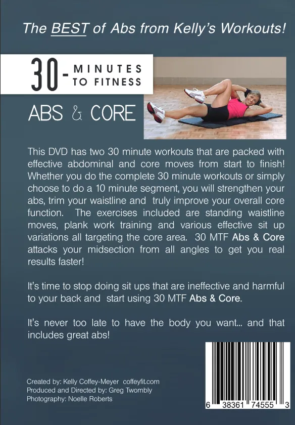 30 Minutes to Fitness Abs & Core with Kelly Coffey-Meyer