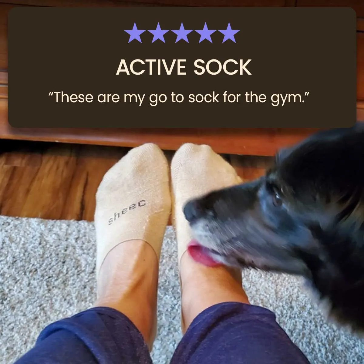 Active Mid-cut Super Soft Modal Casual No Show Socks | INDIGO NAVY
