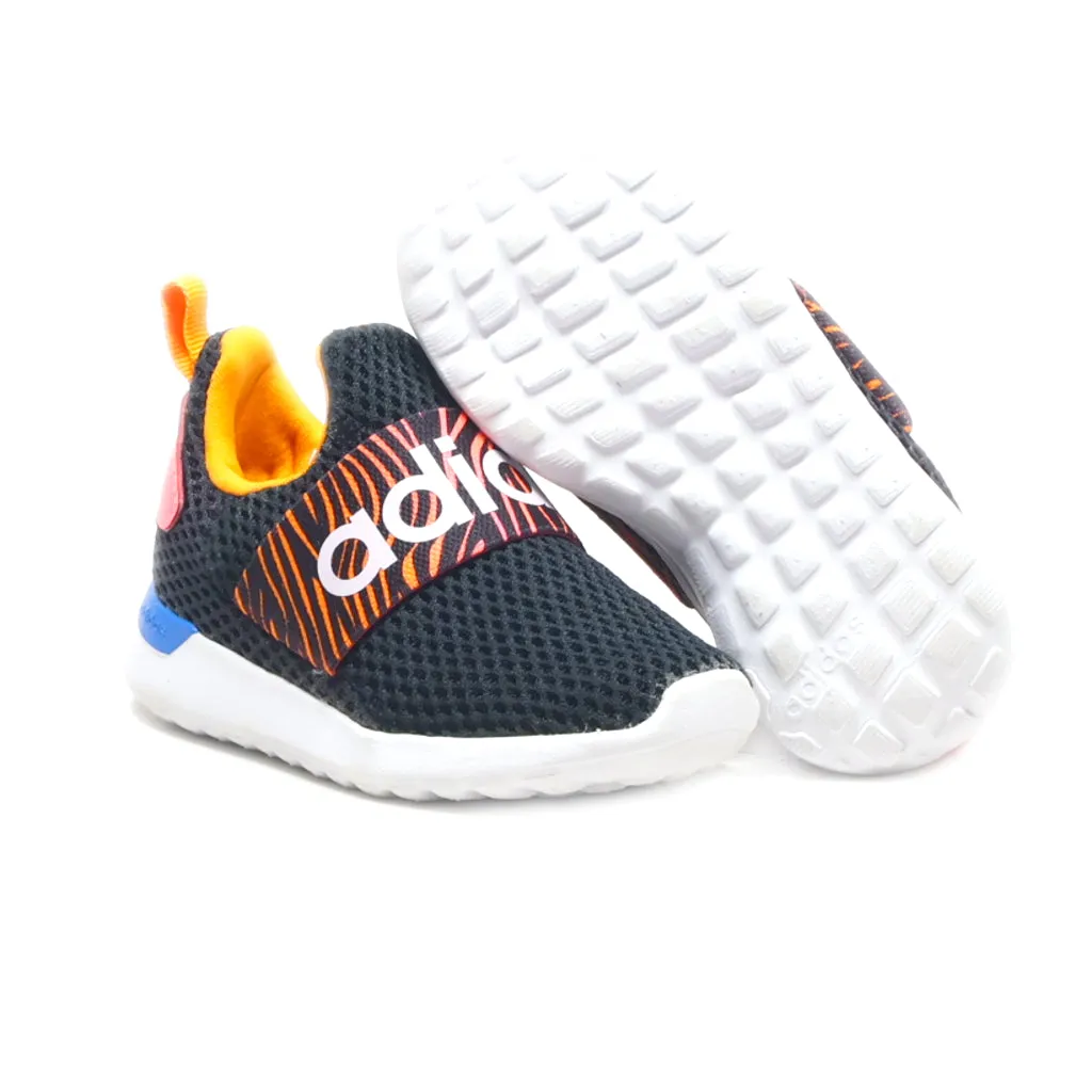 Adidas Lite Racer Adapt Sneakers Fabric Black Colour For Kids