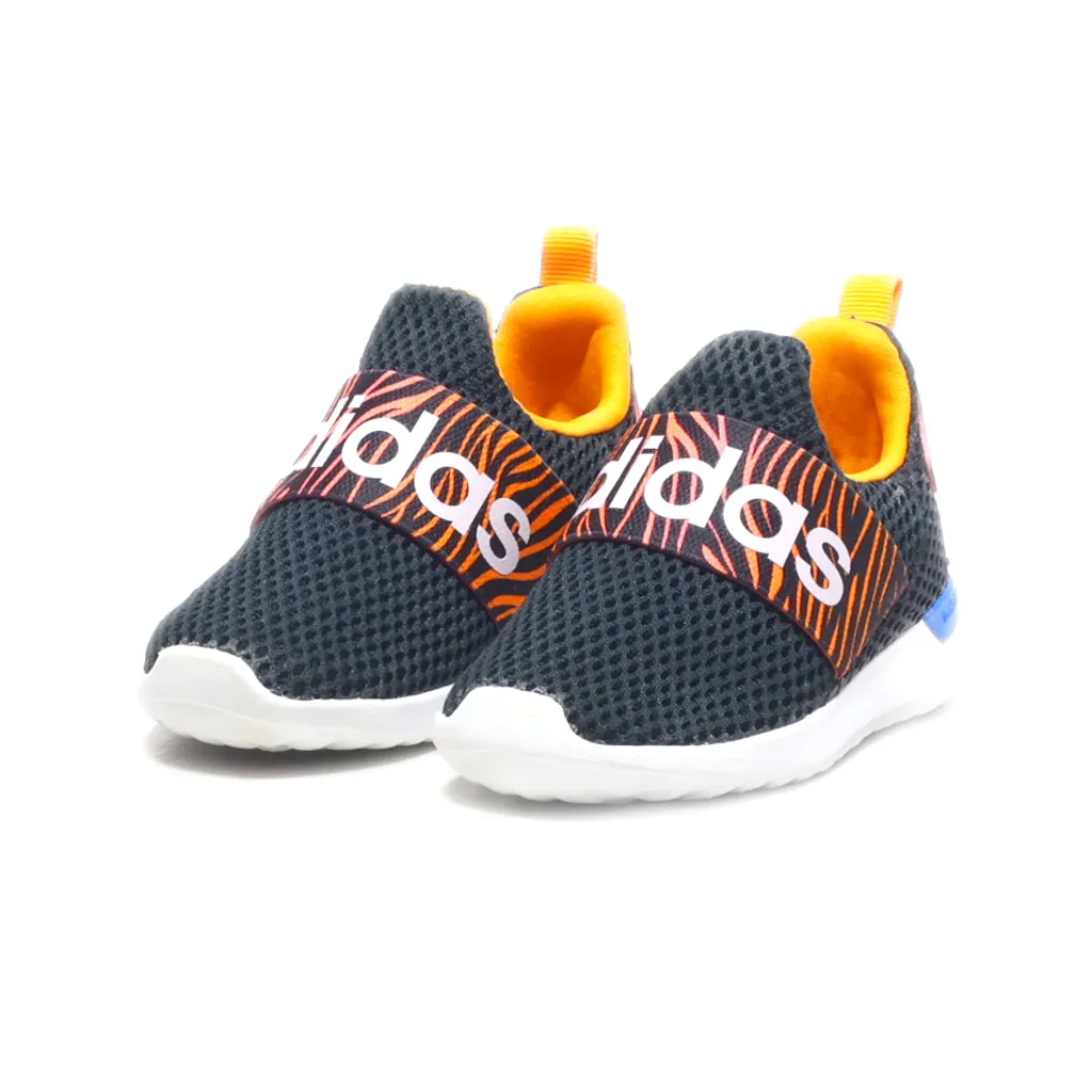 Adidas Lite Racer Adapt Sneakers Fabric Black Colour For Kids