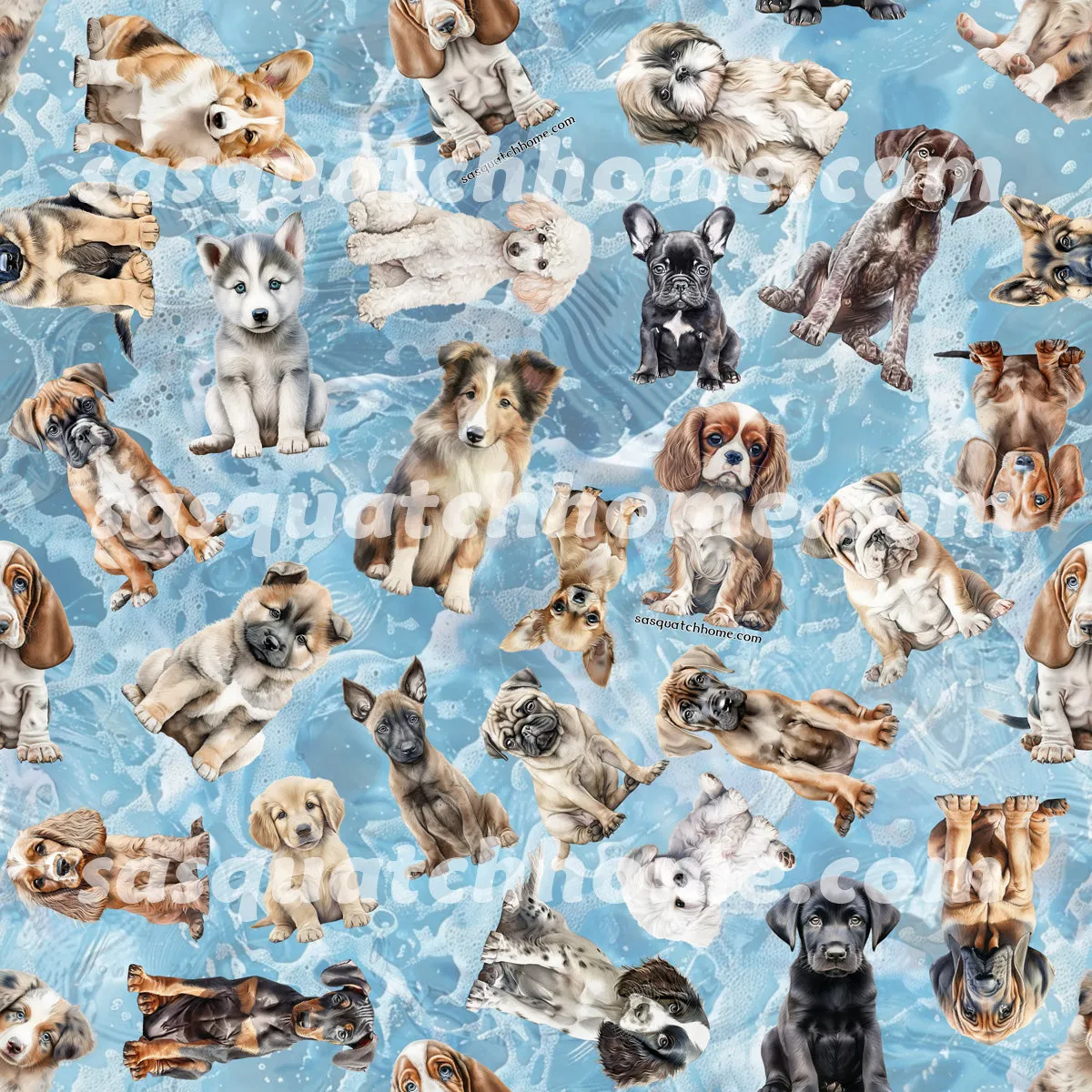 Animals (pet) Themed  Men's Slip On Sneakers
