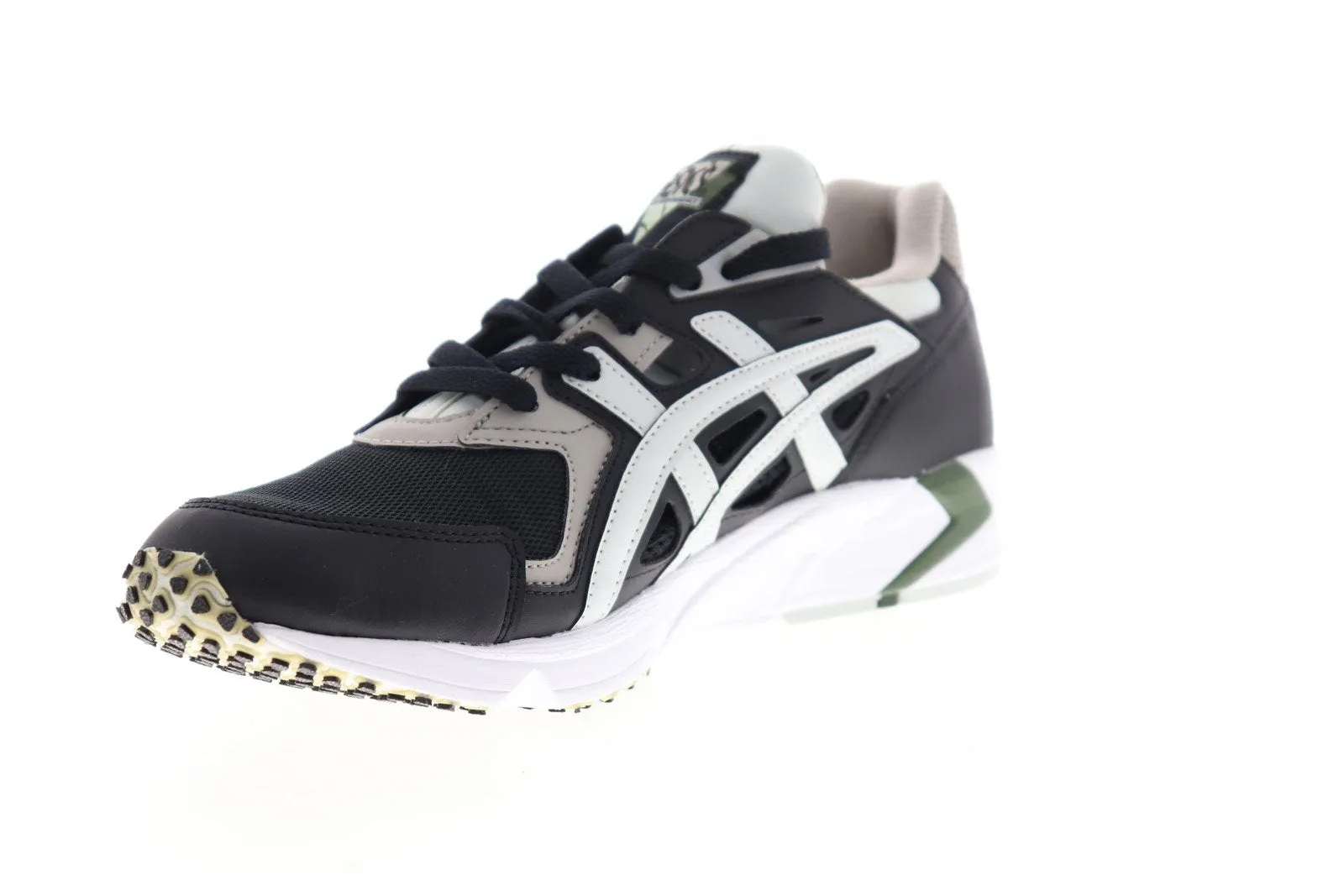 Asics Gel DS Trainer OG H704Y-001 Mens Black Mesh Lifestyle Sneakers Shoes