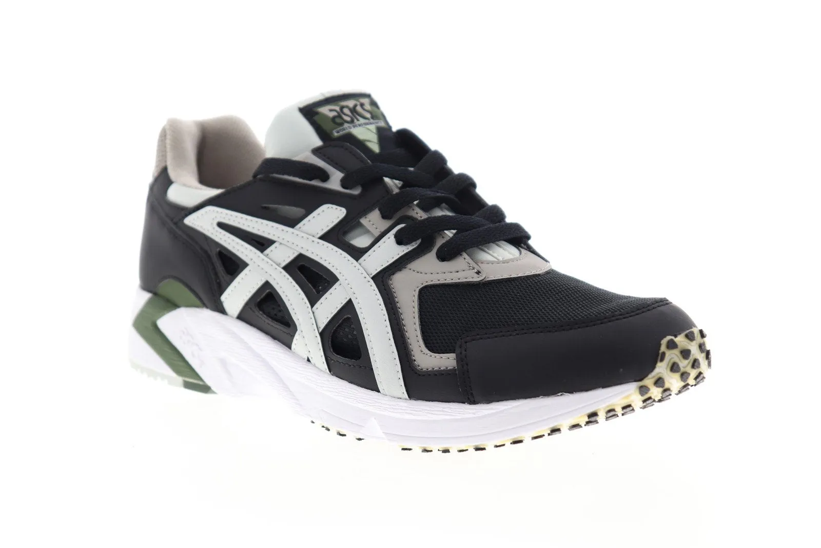 Asics Gel DS Trainer OG H704Y-001 Mens Black Mesh Lifestyle Sneakers Shoes