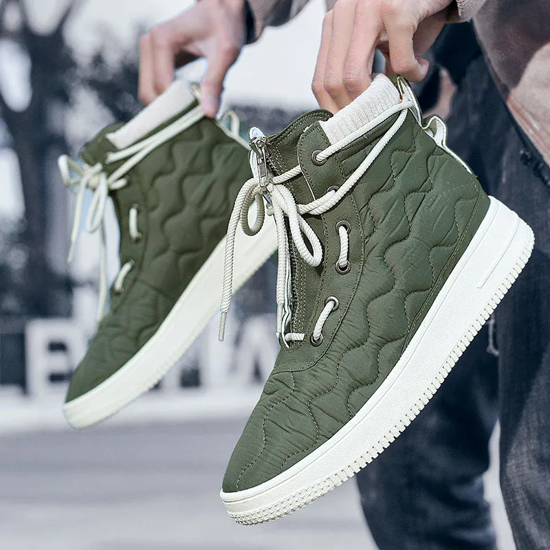 Aule Patchwork Quilting Sneakers