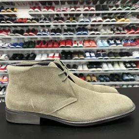 Bachrach Beige Suede Leather Oxfords 3505 Men's Size 12