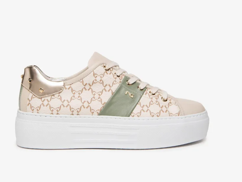 Bianco Leather Sneakers