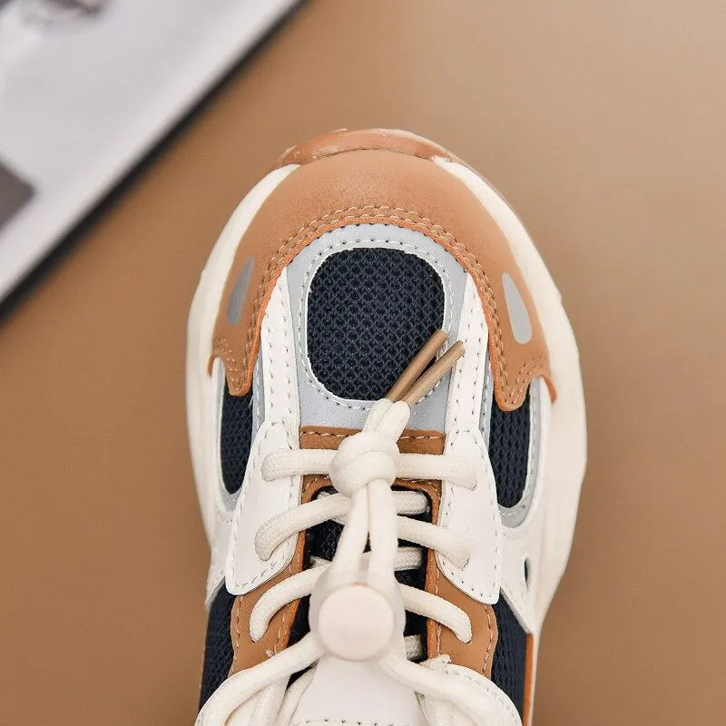 Boys Girls Breathable Mesh Casual Shoes