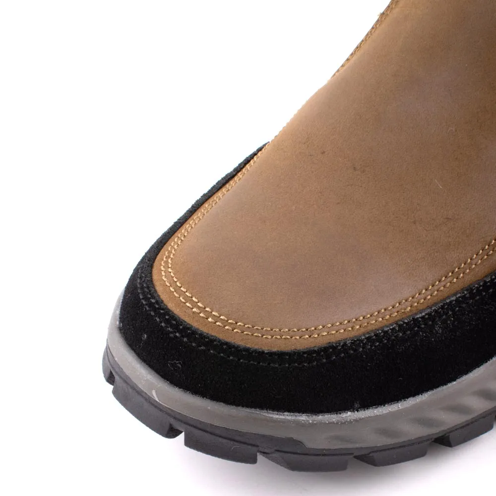 camel active Leather Classic Slip On Shoes Men Olive ASHFORD 852406-RS1-7