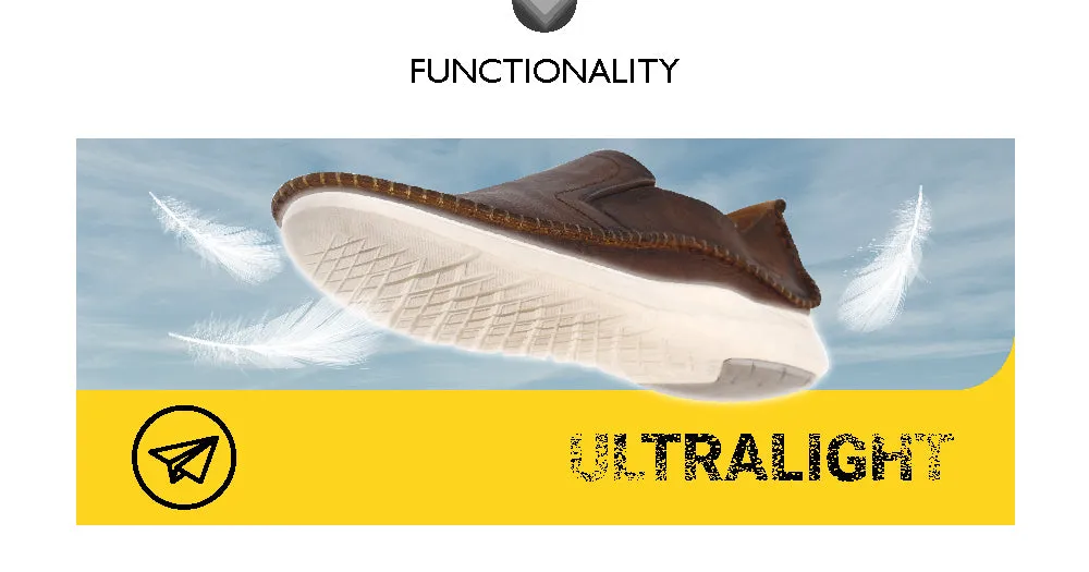 camel active Slip On Shoes With Stitch Detail Men Tan ISPARTA 852320-AM1SV-8