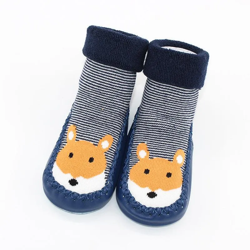 Cartoon Non-Slip Soft Sole Baby Toddler Shoes And Socks