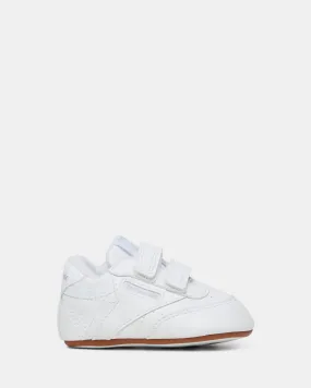Club C Crib Shoes White/White/White