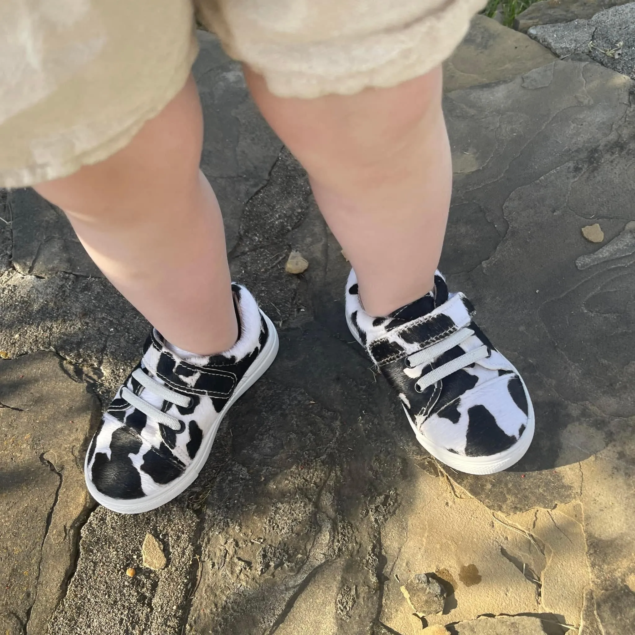 Cow Print Sneaks