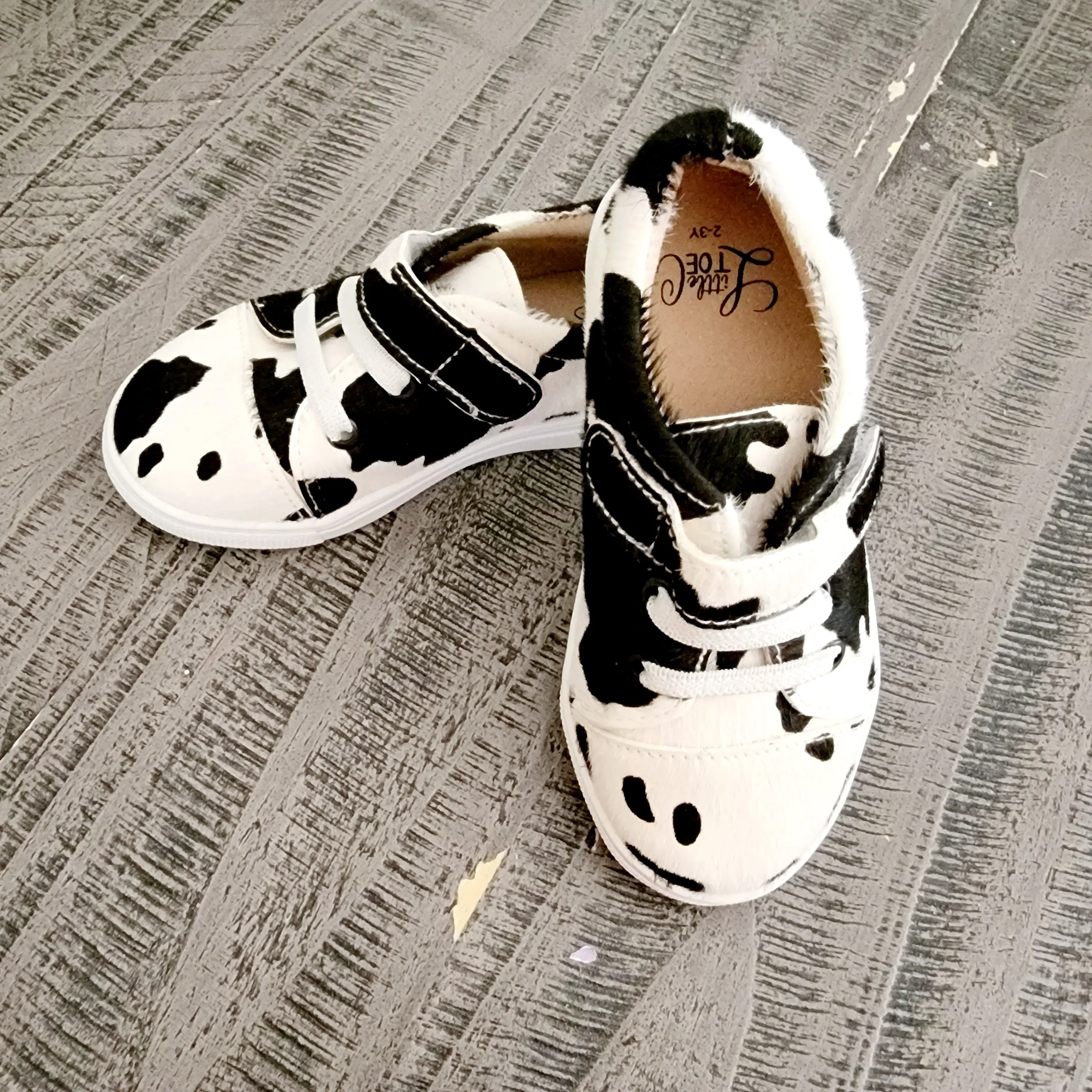 Cow Print Sneaks
