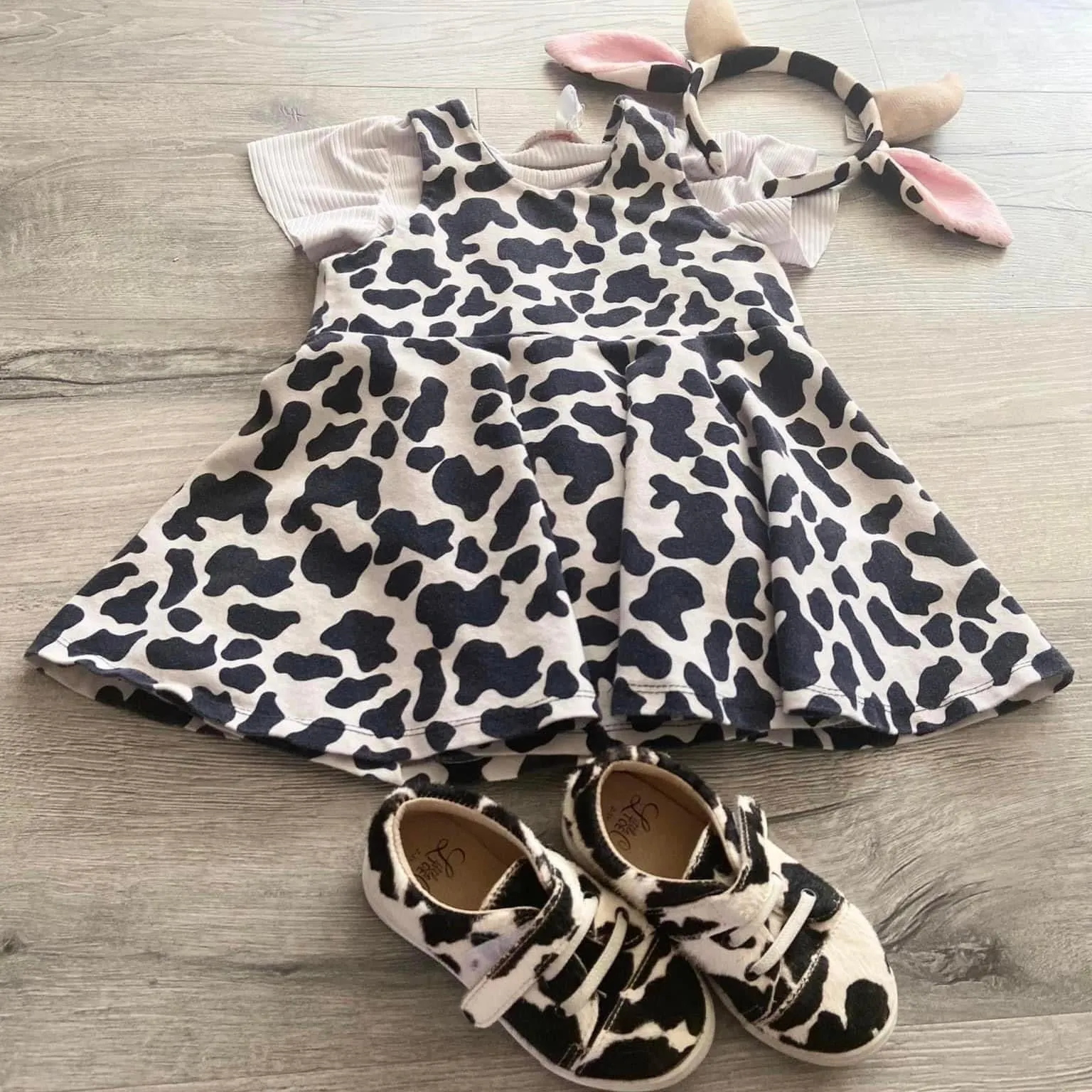 Cow Print Sneaks