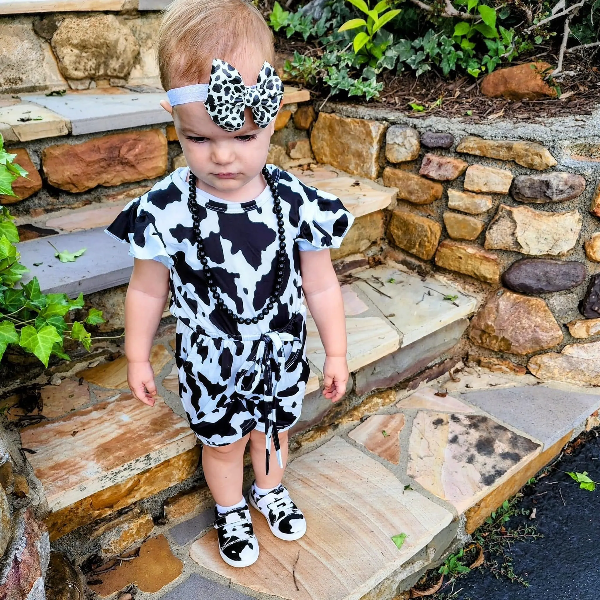 Cow Print Sneaks