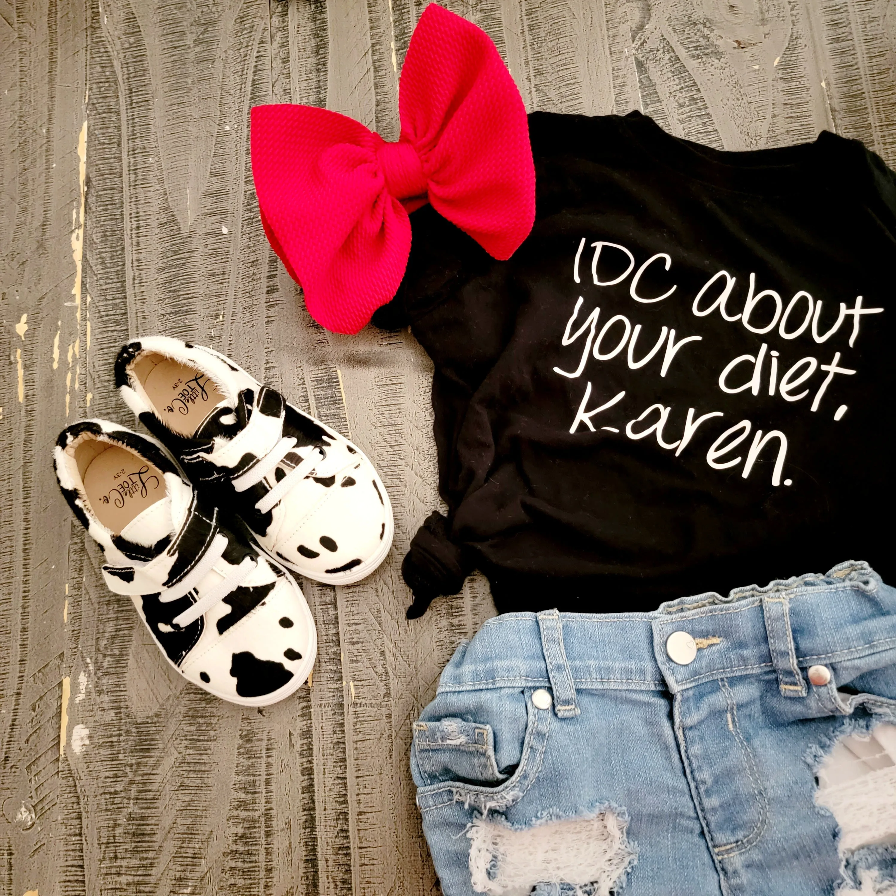 Cow Print Sneaks