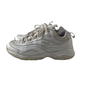 Fila trainers shoe size UK 5 white with laces