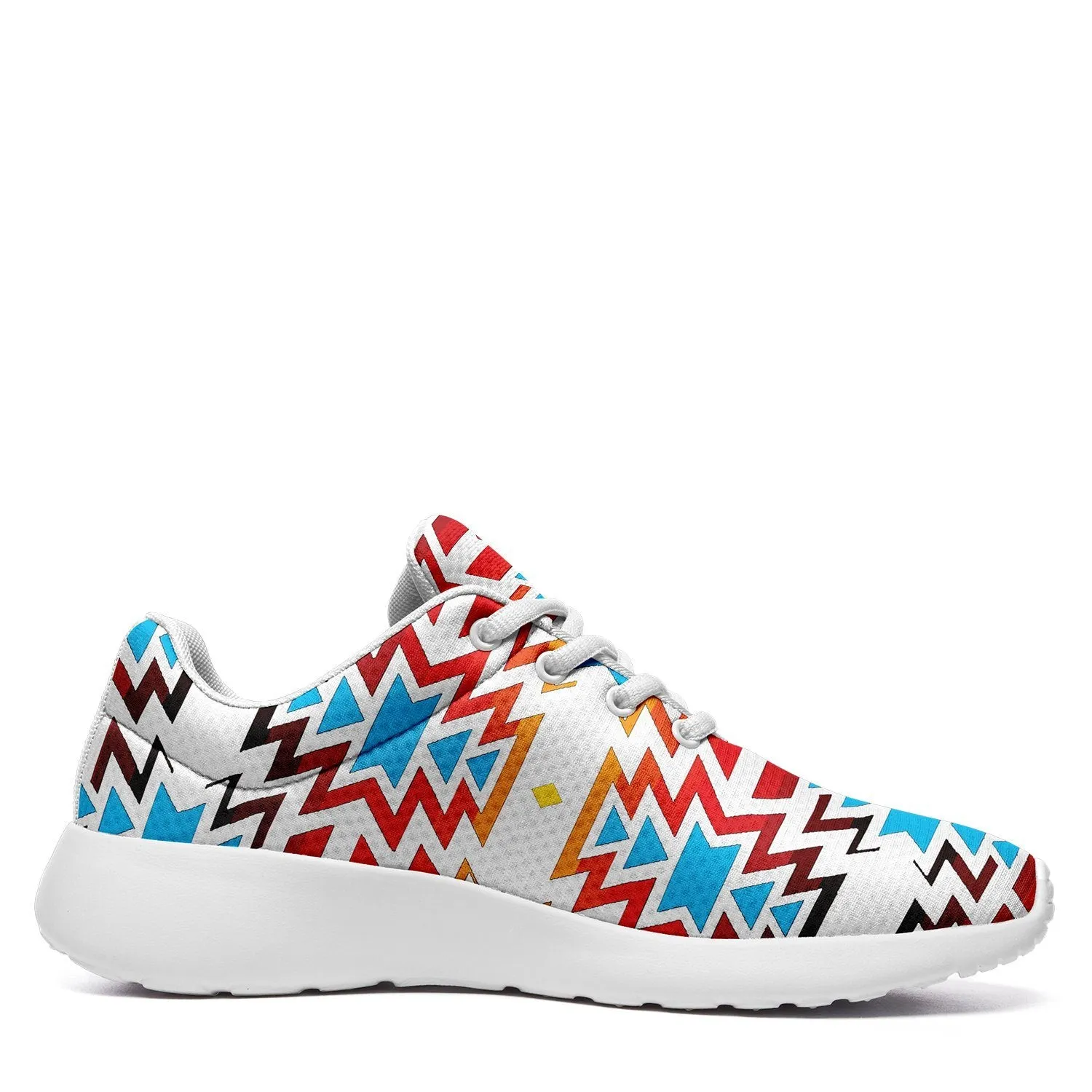 Fire Colors and Sky Ikkaayi Sport Sneakers
