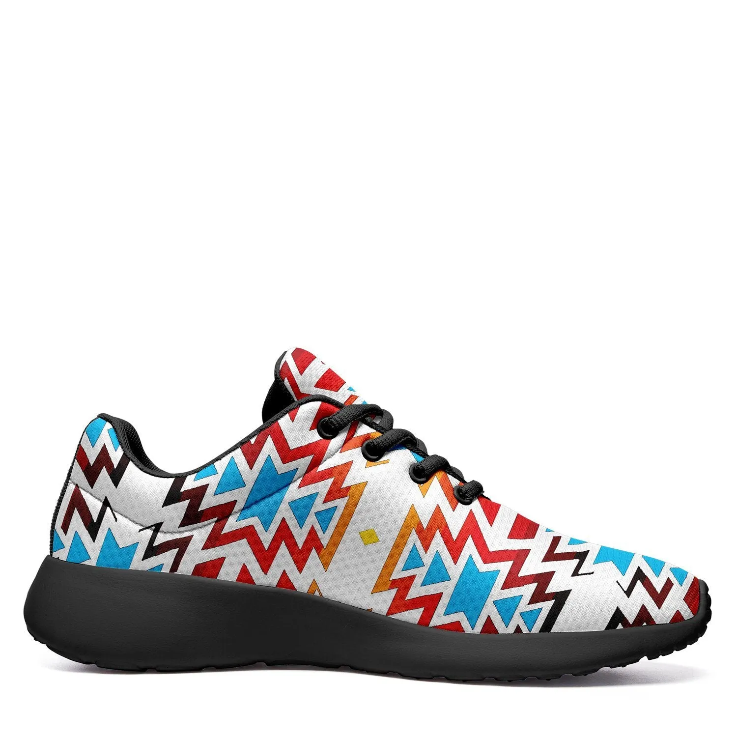 Fire Colors and Sky Ikkaayi Sport Sneakers