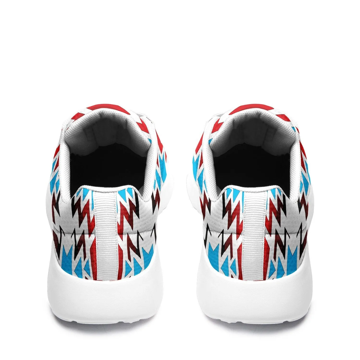 Fire Colors and Sky Ikkaayi Sport Sneakers