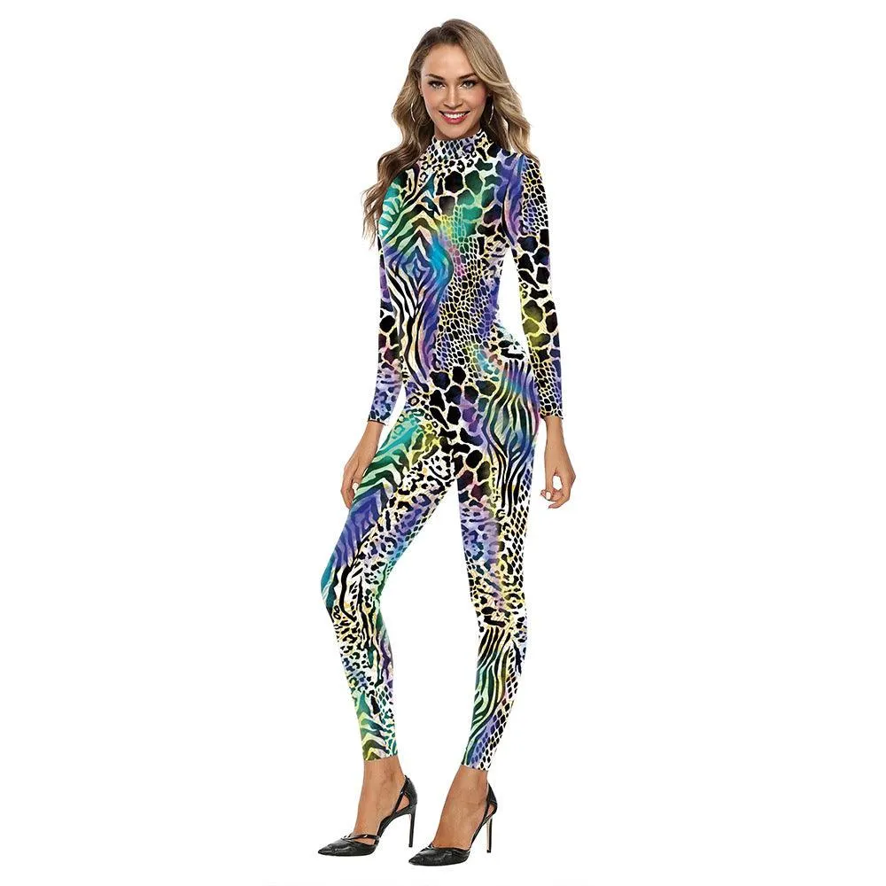 Fitness Suit Fake Two Sets Of Ladies Mesh Strips