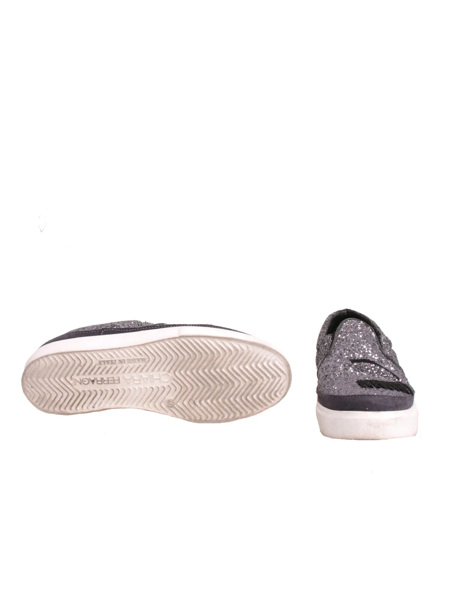 Glitter Flirting Slip Ons
