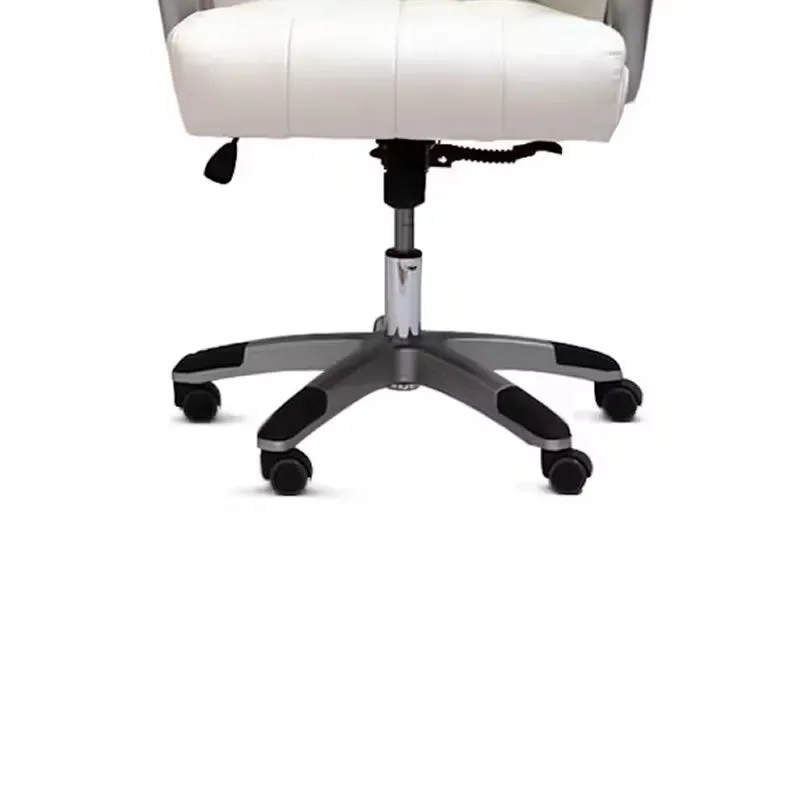 High-Back Pu Leather Tilt And Swivel Office Chair 518H White