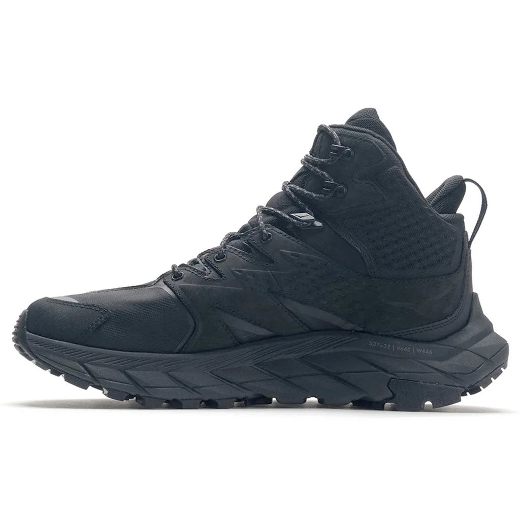 Hoka Anacapa Mid GTX Nubuck Leather Men's High-Top Hiking Trainers