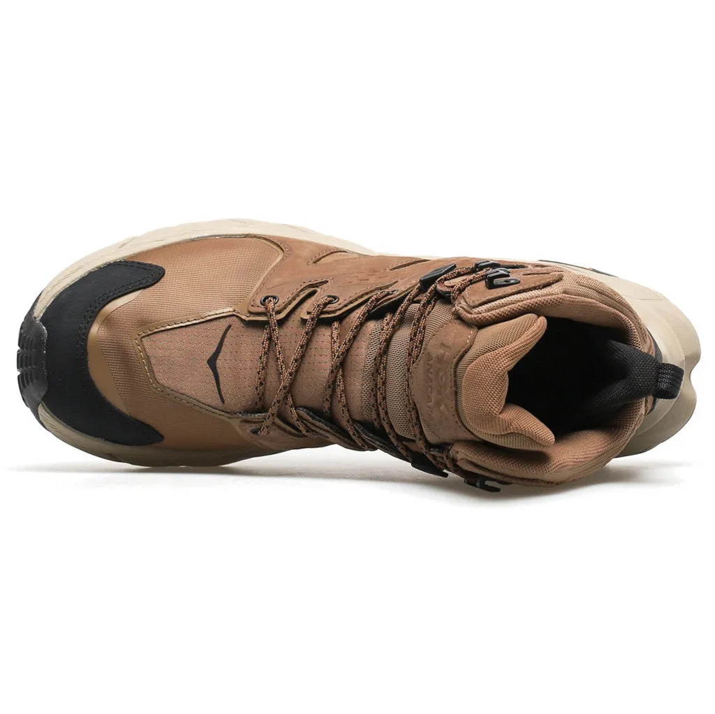 Hoka Anacapa Mid GTX Nubuck Leather Men's High-Top Hiking Trainers