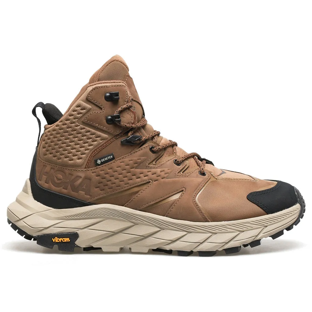 Hoka Anacapa Mid GTX Nubuck Leather Men's High-Top Hiking Trainers