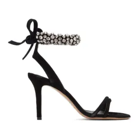 Isabel Marant Black Alrina Heeled Sandals