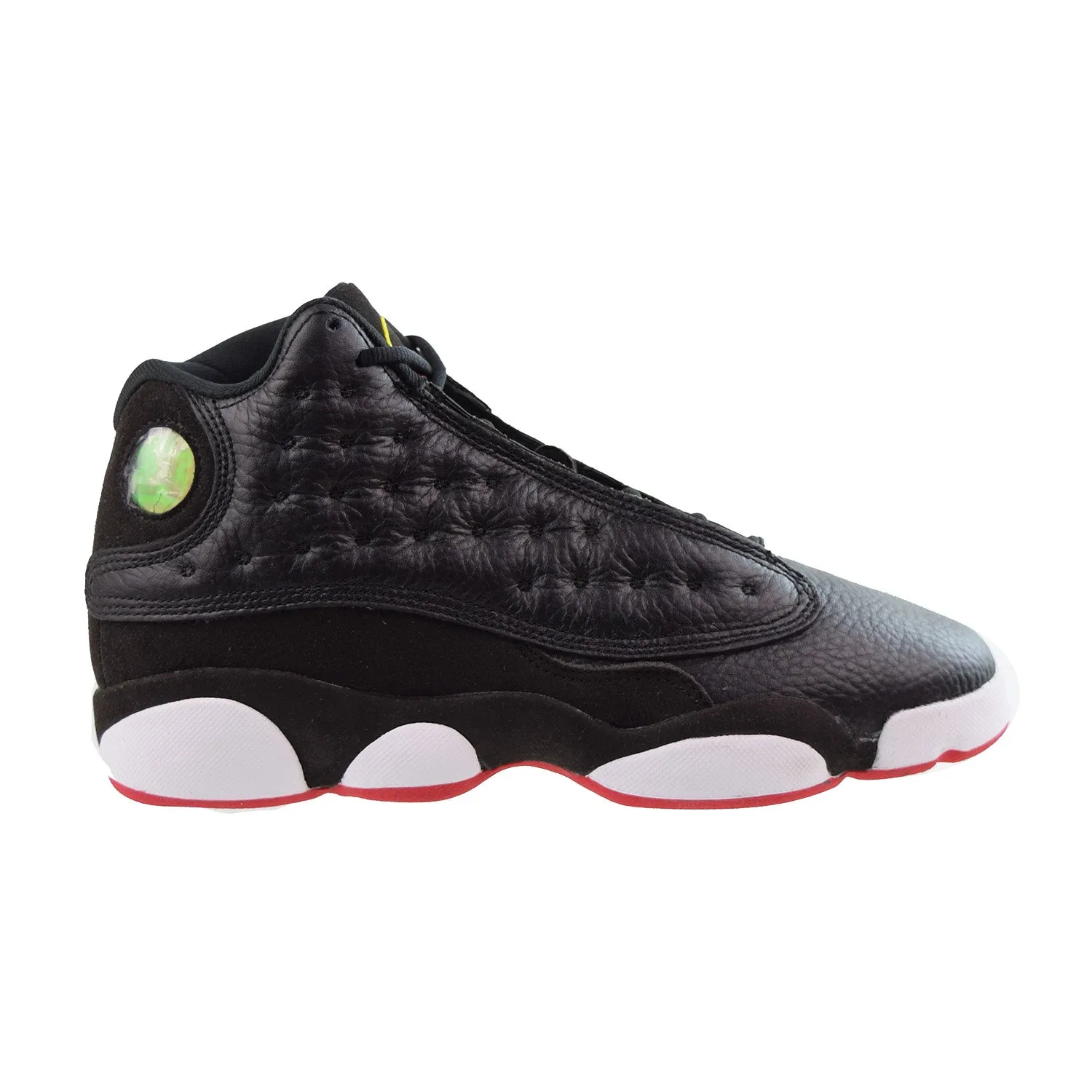 Jordan 13 Retro "Playoffs" (GS) Big Kids' Shoes Black-Varsity Red-Vibrant Yellow