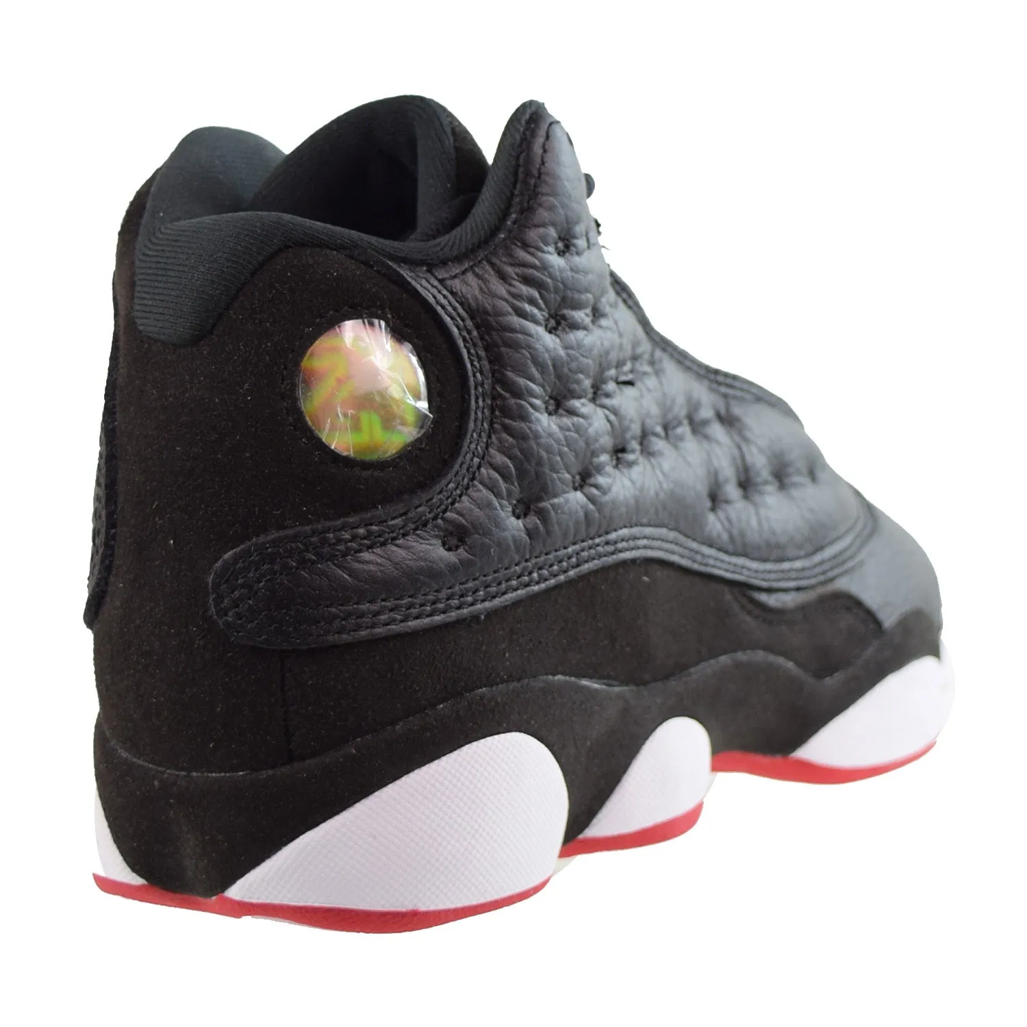 Jordan 13 Retro "Playoffs" (GS) Big Kids' Shoes Black-Varsity Red-Vibrant Yellow