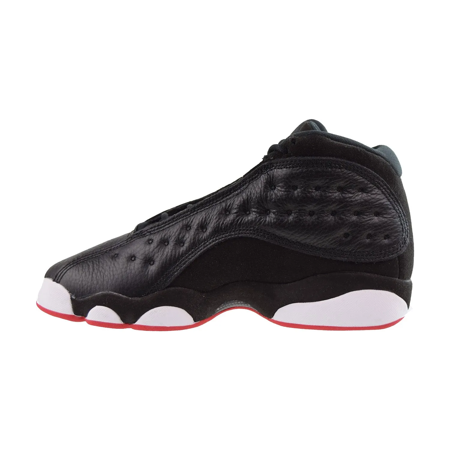 Jordan 13 Retro "Playoffs" (GS) Big Kids' Shoes Black-Varsity Red-Vibrant Yellow