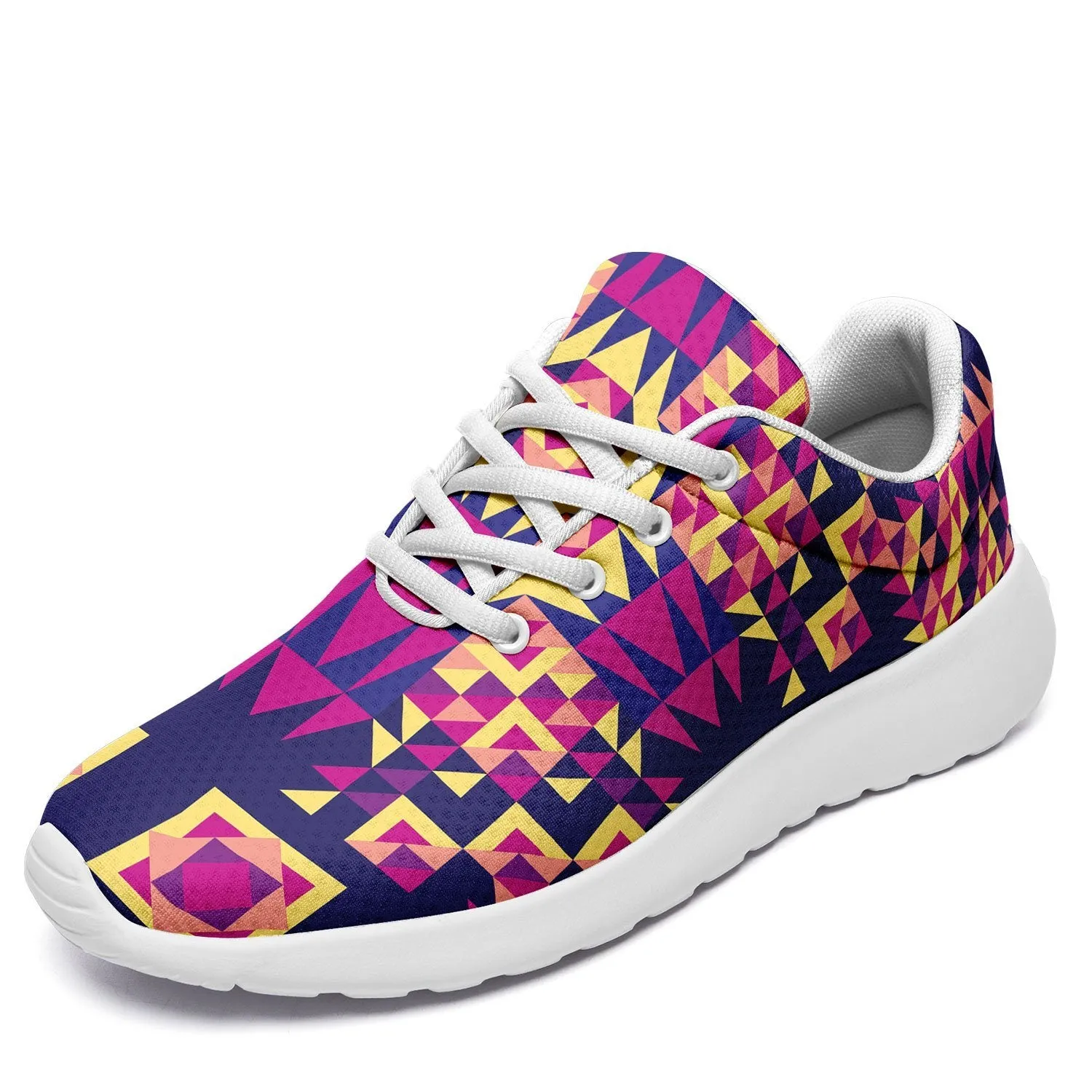 Kaleidoscope Bleu Ikkaayi Sport Sneakers