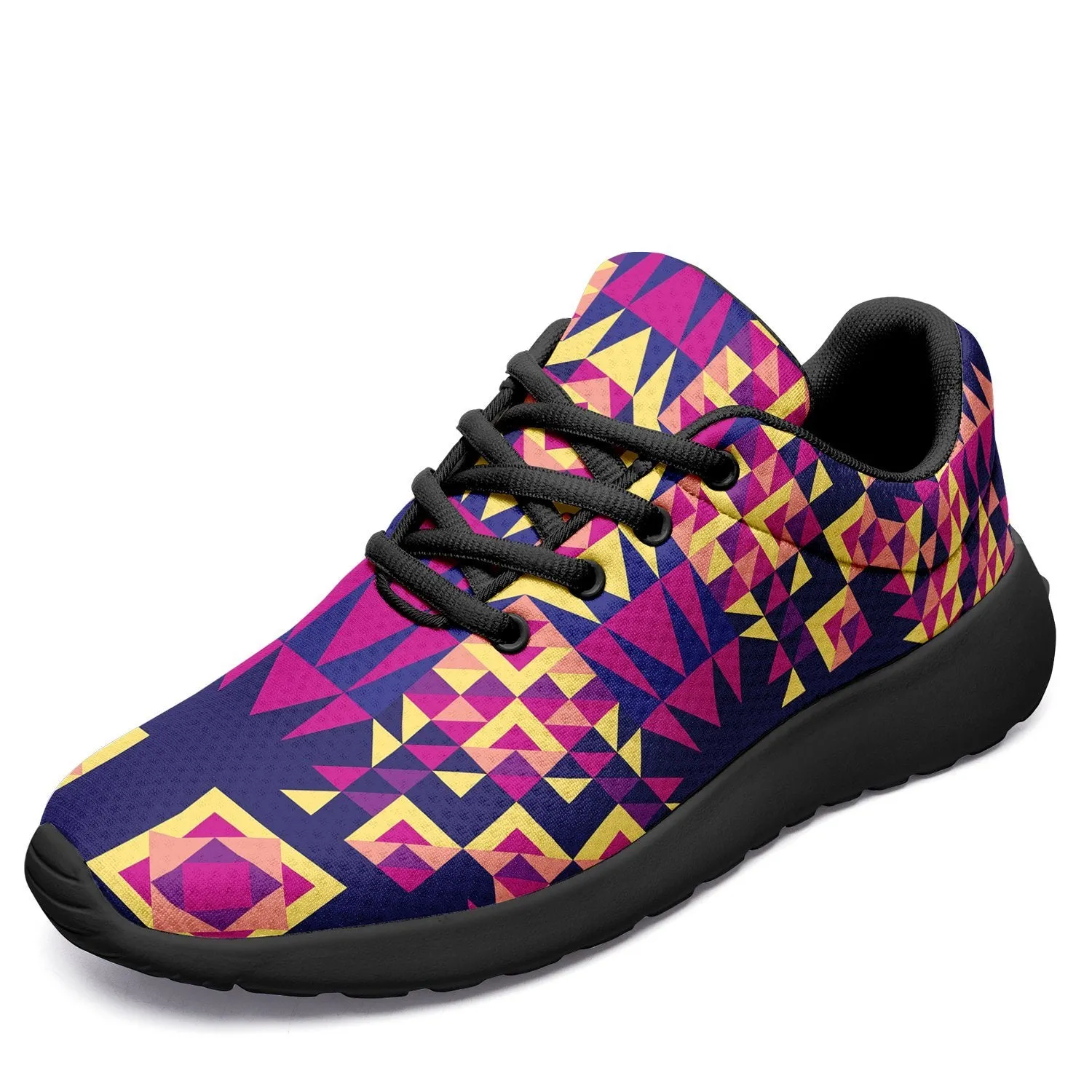 Kaleidoscope Bleu Ikkaayi Sport Sneakers