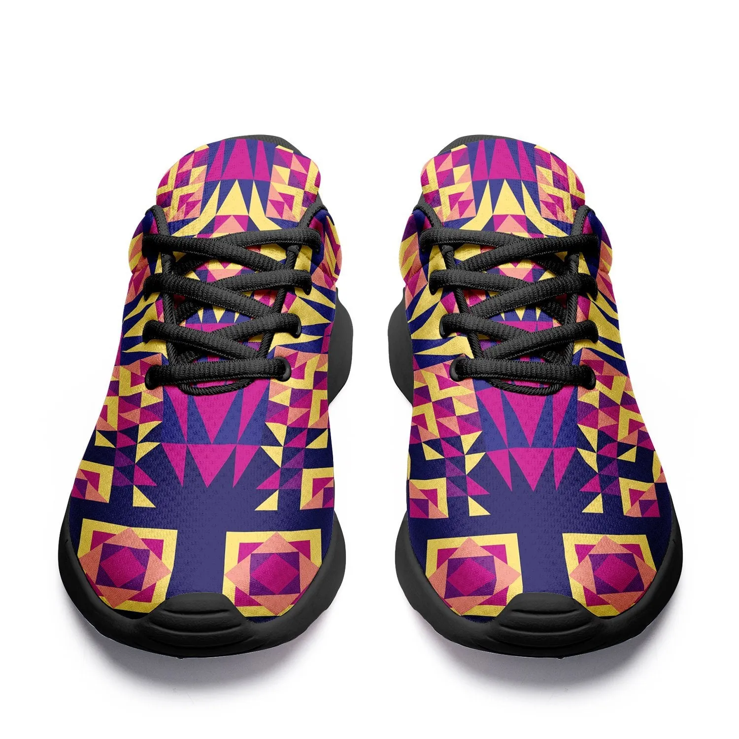 Kaleidoscope Bleu Ikkaayi Sport Sneakers