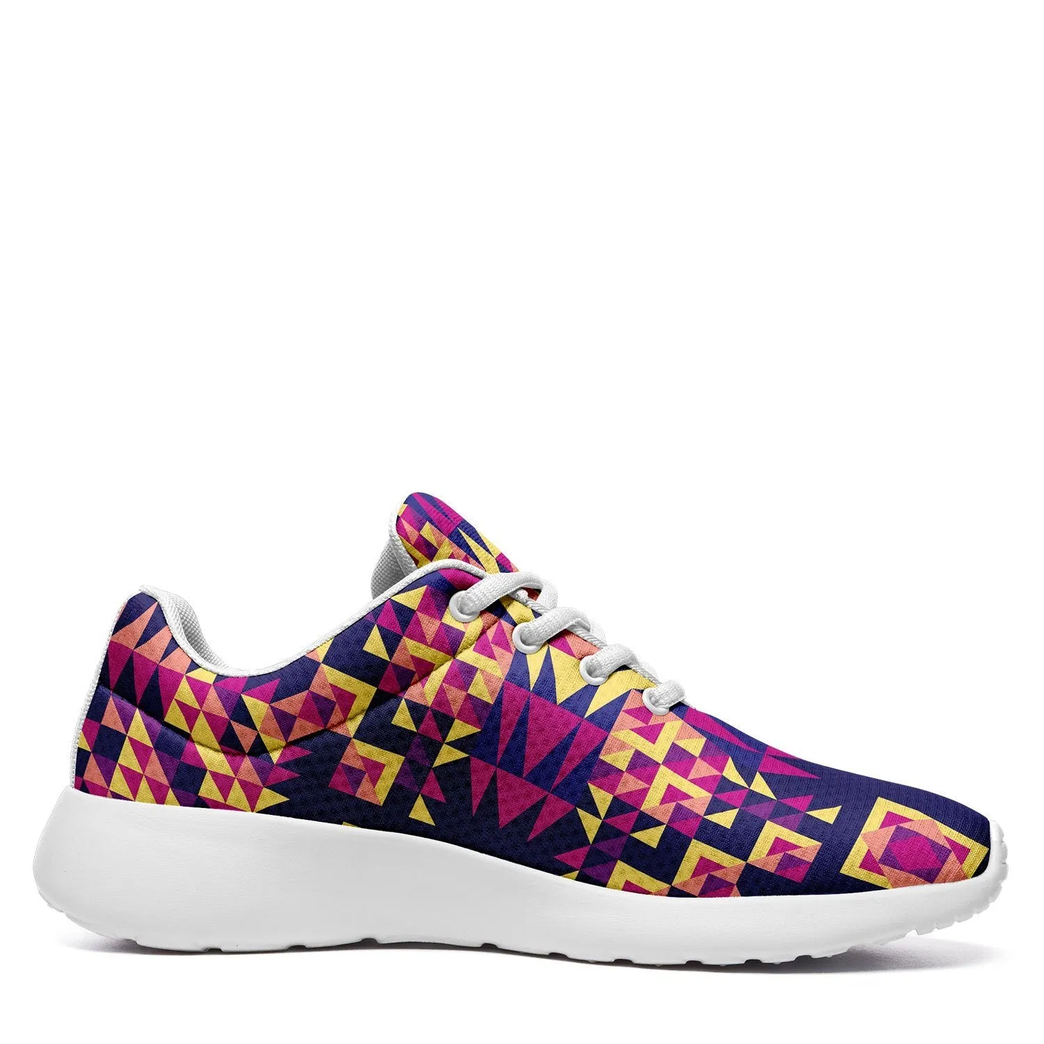 Kaleidoscope Bleu Ikkaayi Sport Sneakers