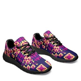 Kaleidoscope Bleu Ikkaayi Sport Sneakers