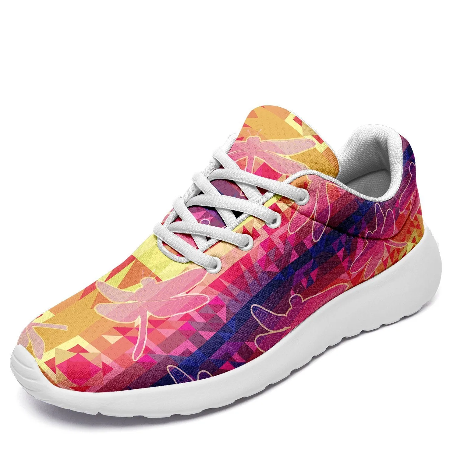 Kaleidoscope Dragonfly Ikkaayi Sport Sneakers