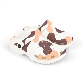 Kids' Fun Cow Print Clogs – Cute and Comfortable EVA Footwear for Summer Adventures