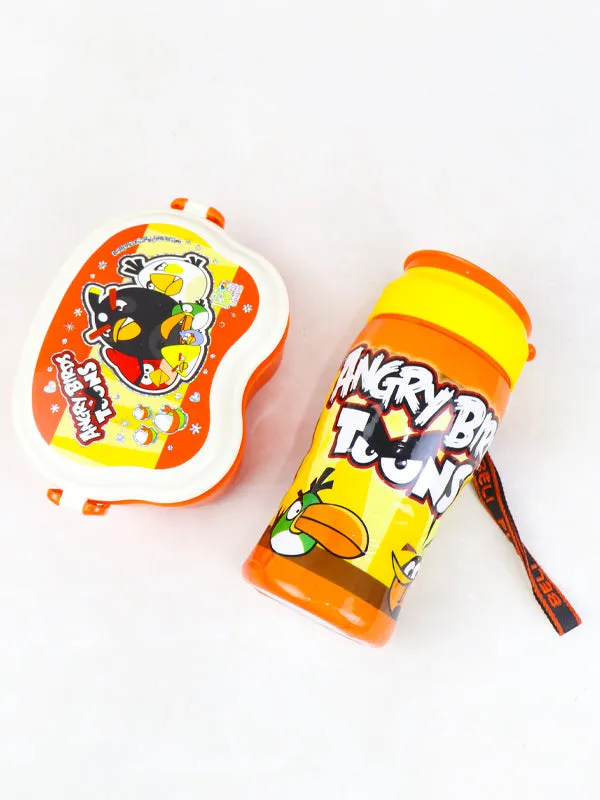 Kids Lunch Box & Water Bottle Angry Birds Gift Box
