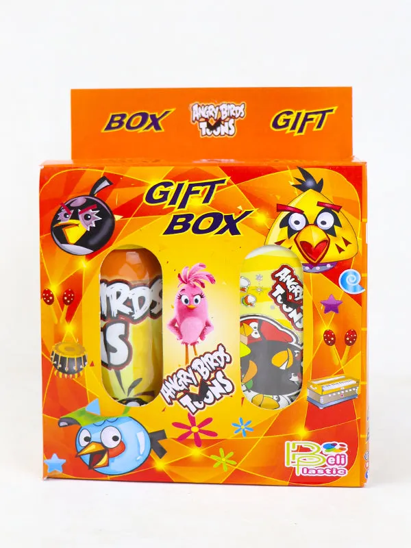 Kids Lunch Box & Water Bottle Angry Birds Gift Box