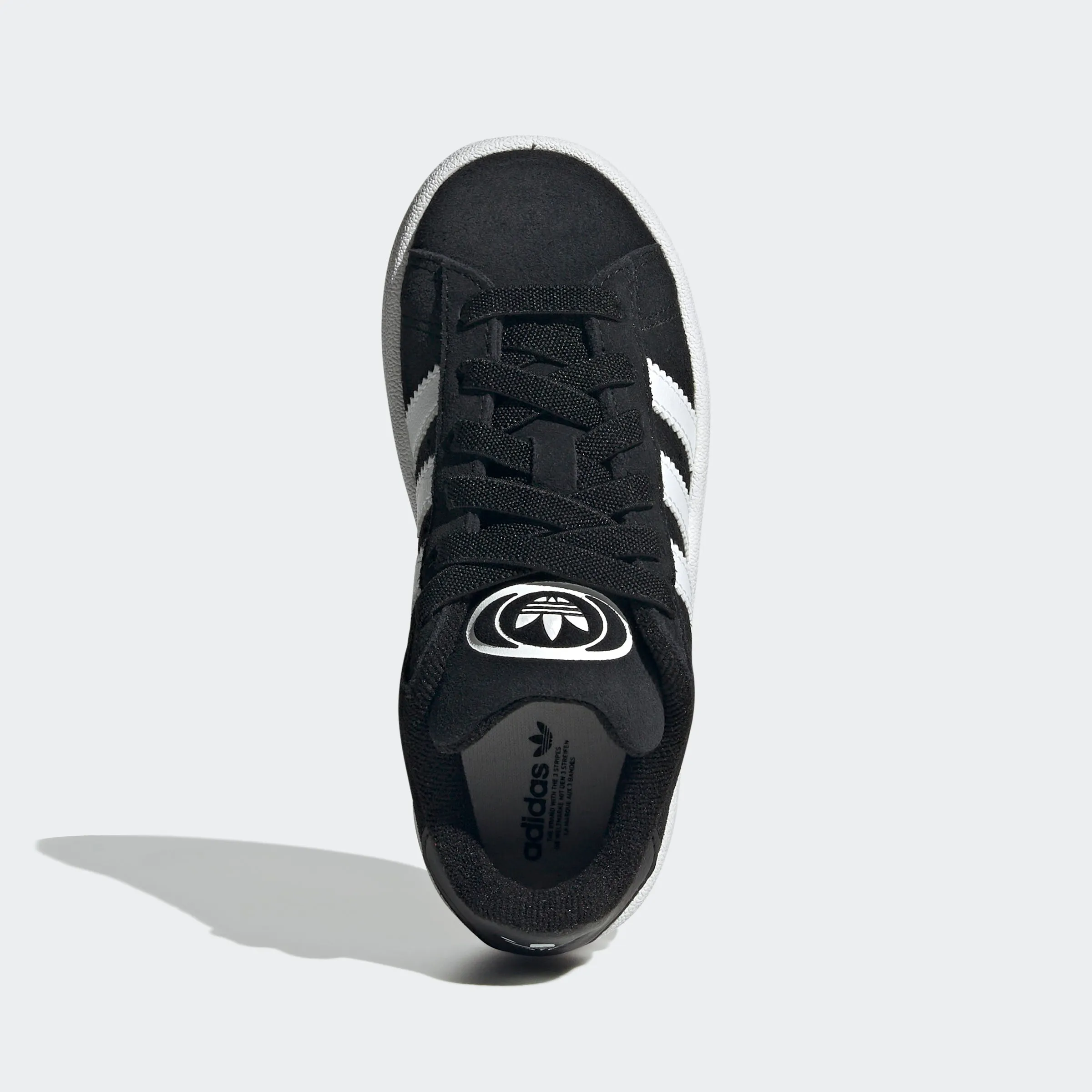 Little Kids adidas Originals Campus 00s Elastic Lace Shoes Core Black