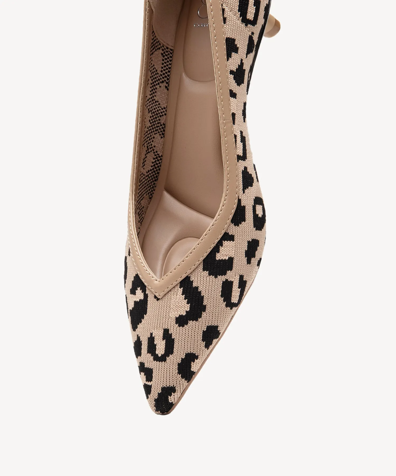 LuxeFlex Pointed Toe Heeled Pumps