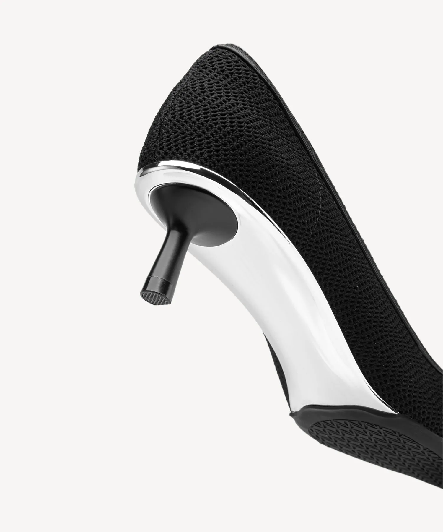 LuxeFlex Pointed Toe Heeled Pumps