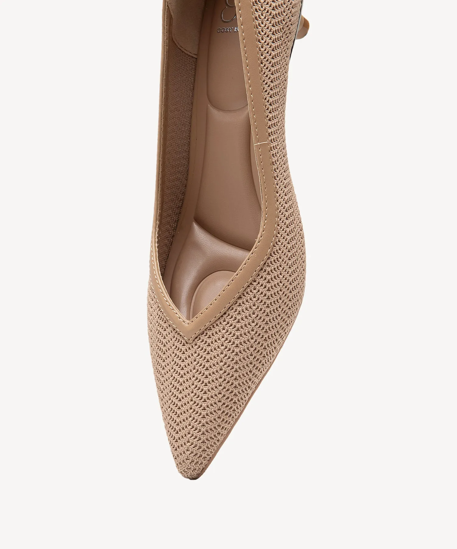 LuxeFlex Pointed Toe Heeled Pumps