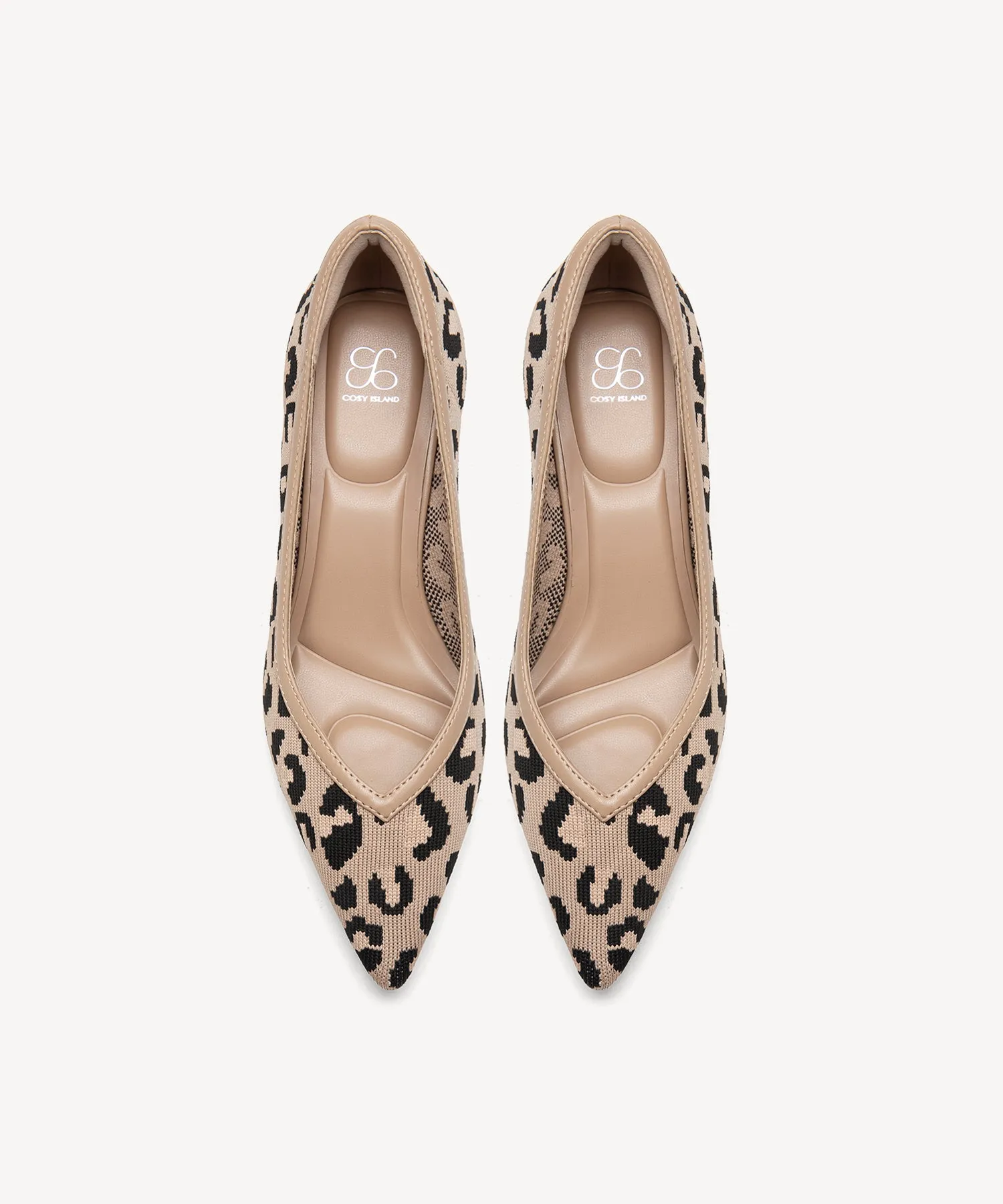 LuxeFlex Pointed Toe Heeled Pumps