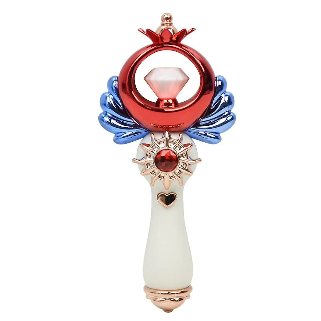 Magical Light-Up Fairy Wand for Kids Handheld Musical Pretend Play Toy (Diamond)