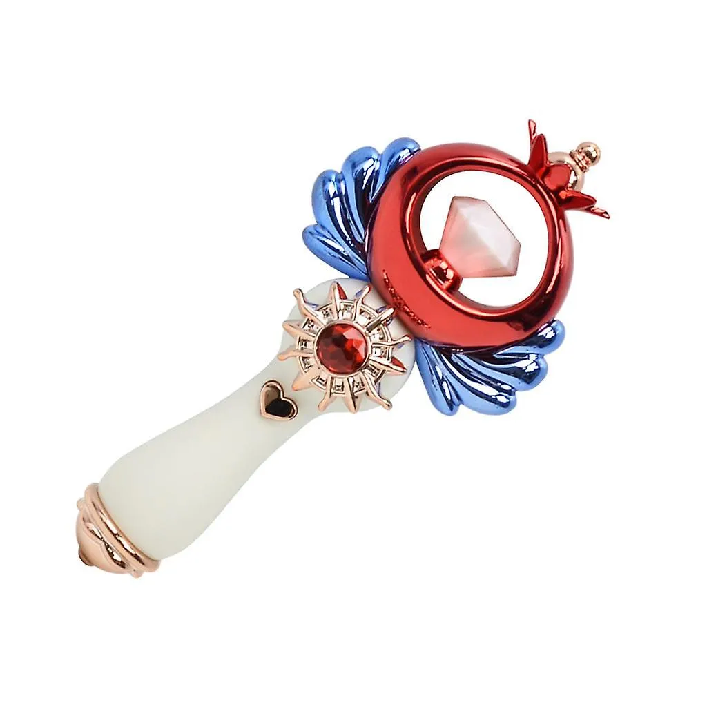 Magical Light-Up Fairy Wand for Kids Handheld Musical Pretend Play Toy (Diamond)